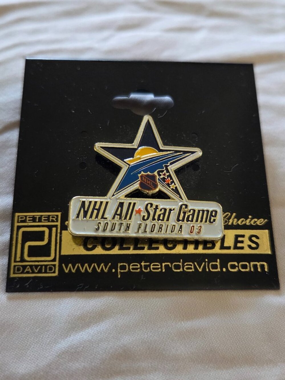 NHL All-Star Game South Florida 2003 Collectible Pin - NEW
